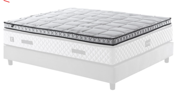 Topper FormaBed ALDUS 160x190 in lattice naturale h7